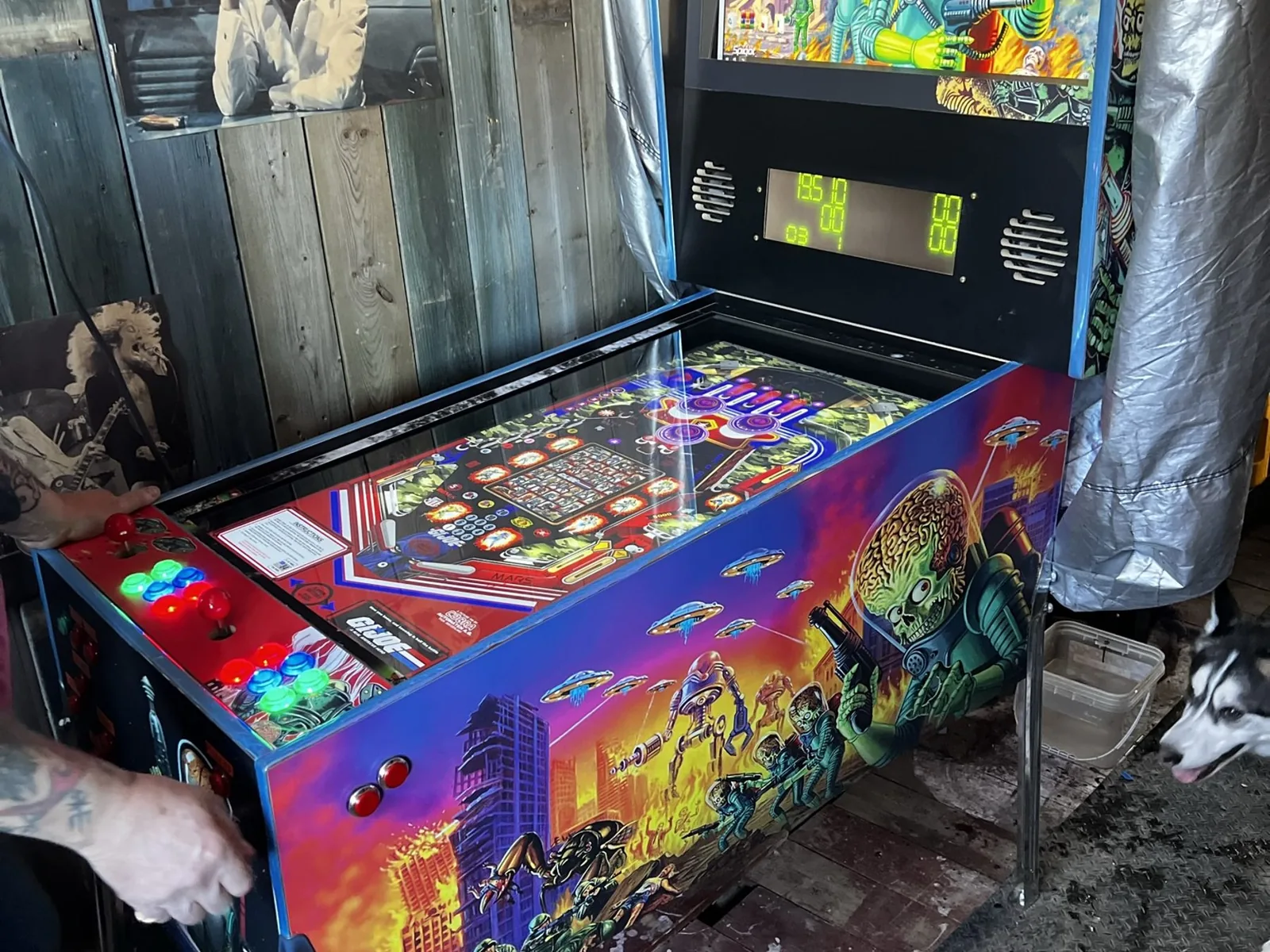Completed virtual pinball build record